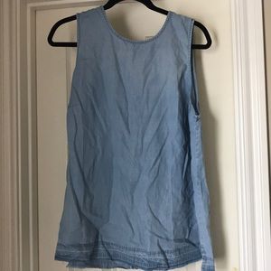 Denim top